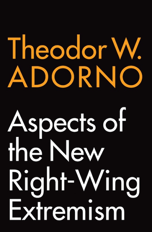 Front cover_Aspects Of The New Right-wing Extremism