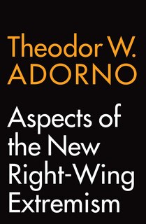 Front cover_Aspects of the New Right-Wing Extremism