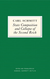 Couverture_State Composition and Collapse of the Second Reich