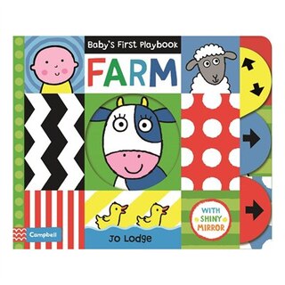 Front cover_Baby's First Playbook: Farm