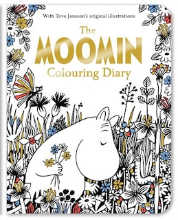 Front cover_The Moomin Colouring Diary