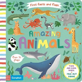 Front cover_First Facts And Flaps: Amazing Animals