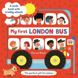 Front cover_My First London Bus Cloth Book