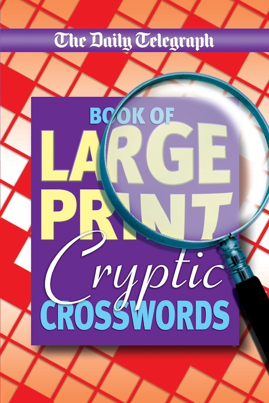 Front cover_Daily Telegraph Book of Large Print Cryptic Crosswords