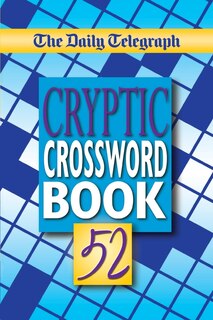 Front cover_The Daily Telegraph Cryptic Crosswords Book 52