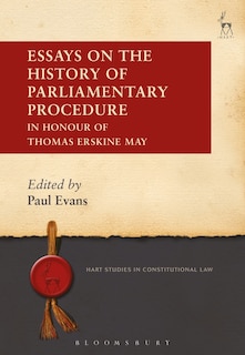 Couverture_Essays On The History Of Parliamentary Procedure