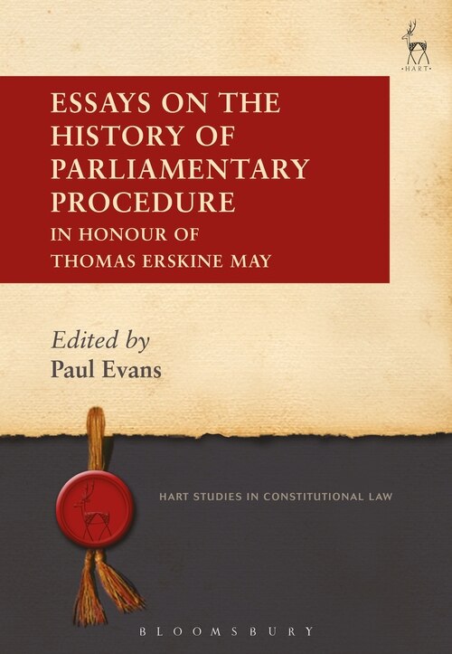 Couverture_Essays On The History Of Parliamentary Procedure