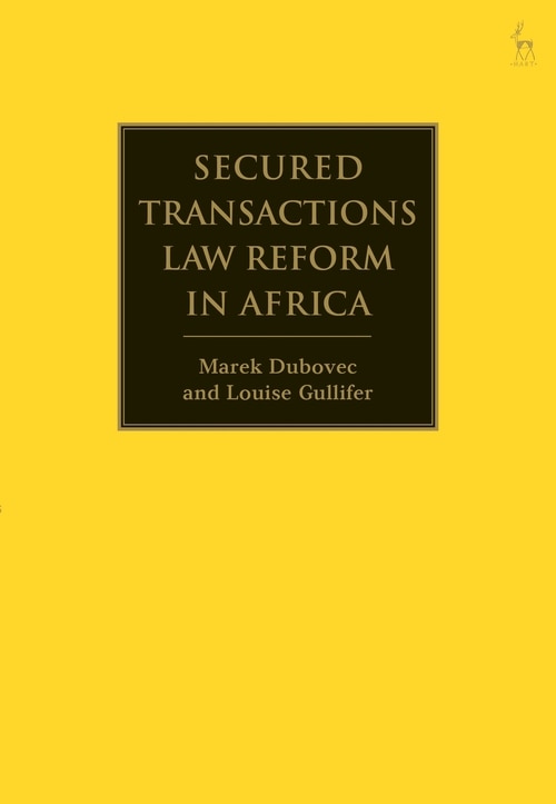 Front cover_Secured Transactions Law Reform In Africa