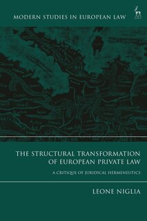 Front cover_The Structural Transformation of European Private Law