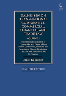 Couverture_Dalhuisen on Transnational Comparative, Commercial, Financial and Trade Law Volume 1
