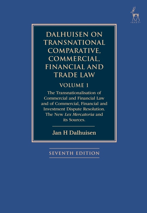 Couverture_Dalhuisen on Transnational Comparative, Commercial, Financial and Trade Law Volume 1