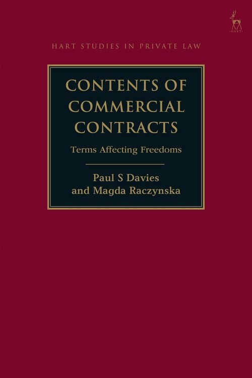 Front cover_Contents Of Commercial Contracts