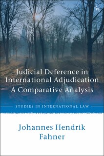 Front cover_Judicial Deference In International Adjudication