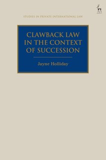 Front cover_Clawback Law In The Context Of Succession