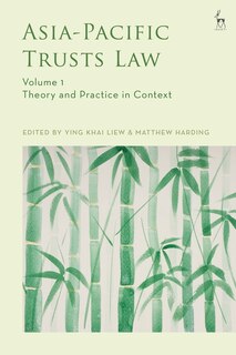 Front cover_Asia-pacific Trusts Law, Volume 1