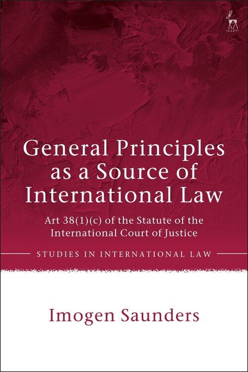 Front cover_General Principles as A Source of International Law