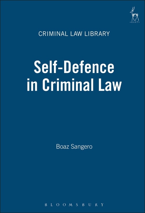 Front cover_Self-defence In Criminal Law