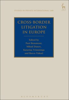 Front cover_Cross-border Litigation In Europe