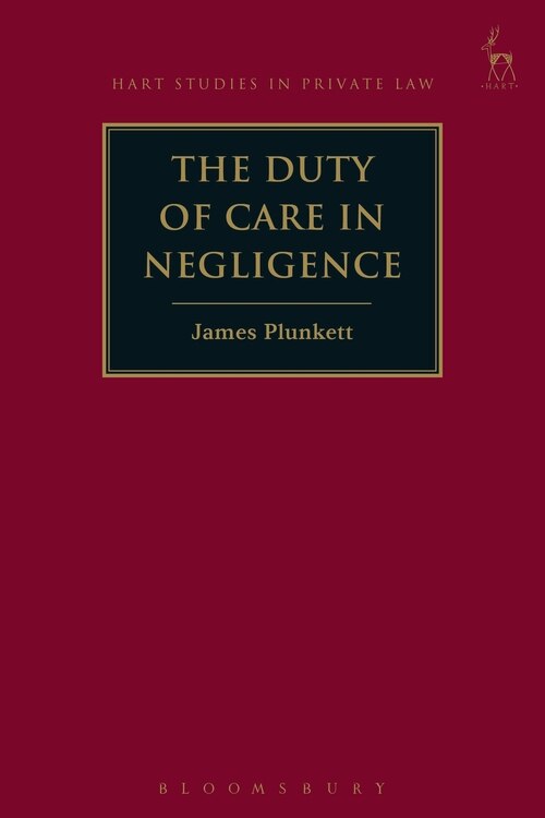 Front cover_The Duty Of Care In Negligence