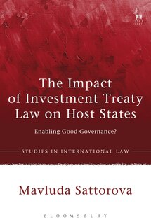 Couverture_The Impact Of Investment Treaty Law On Host States
