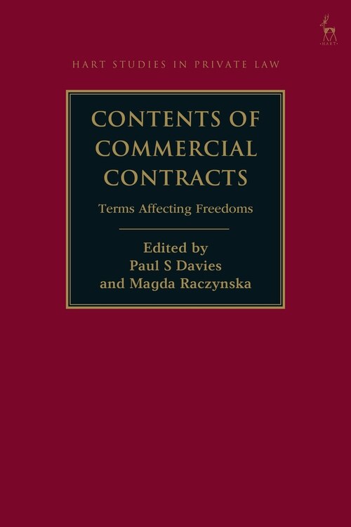 Front cover_Contents Of Commercial Contracts