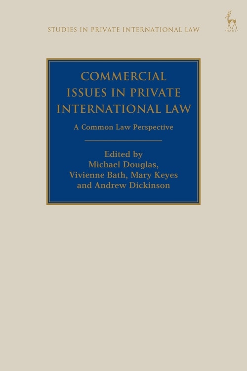 Front cover_Commercial Issues In Private International Law