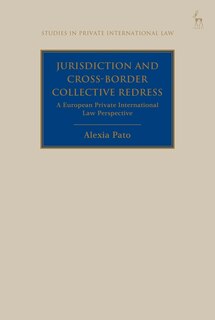Front cover_Jurisdiction And Cross-border Collective Redress