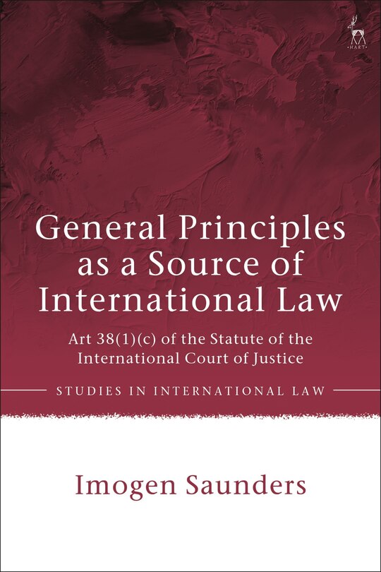 Couverture_General Principles As A Source Of International Law