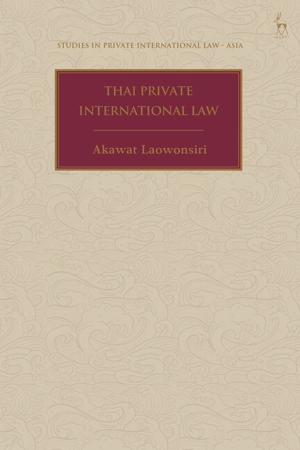 Couverture_Thai Private International Law