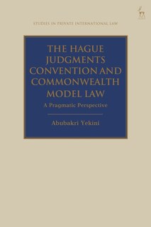 Couverture_The Hague Judgments Convention and Commonwealth Model Law