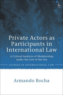 Front cover_Private Actors as Participants in International Law