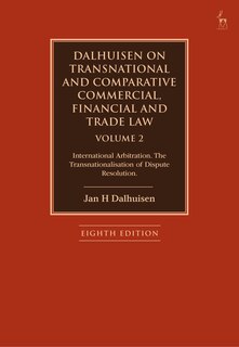 Front cover_Dalhuisen On Transnational And Comparative Commercial, Financial And Trade Law Volume 2