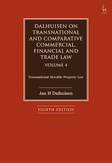 Couverture_Dalhuisen On Transnational And Comparative Commercial, Financial And Trade Law Volume 4