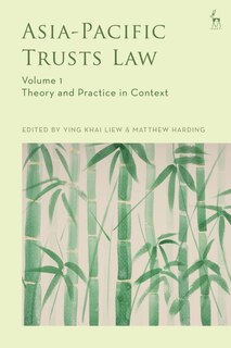 Couverture_Asia-Pacific Trusts Law, Volume 1