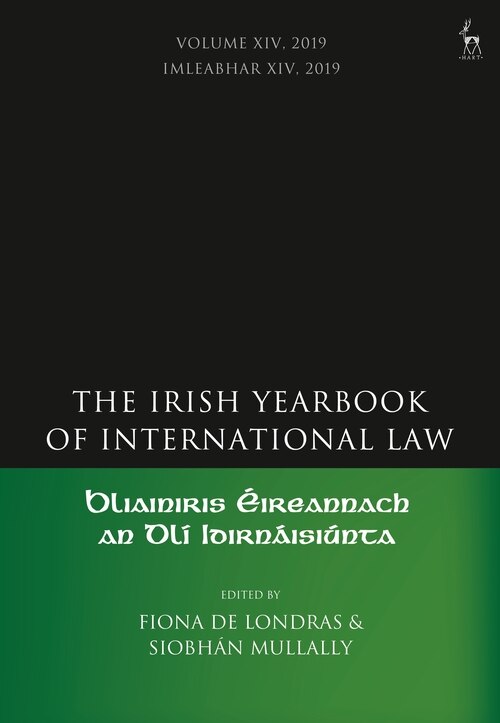 Front cover_The Irish Yearbook Of International Law, Volume 14, 2019