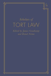 Couverture_Scholars Of Tort Law