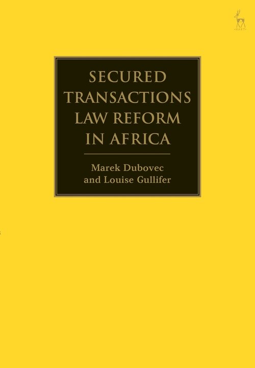 Front cover_Secured Transactions Law Reform in Africa