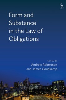 Front cover_Form And Substance In The Law Of Obligations