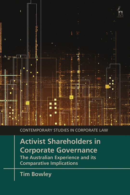 Couverture_Activist Shareholders in Corporate Governance