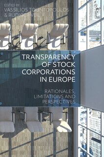 Couverture_Transparency Of Stock Corporations In Europe