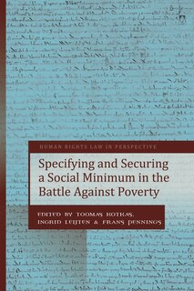Front cover_Specifying And Securing A Social Minimum In The Battle Against Poverty
