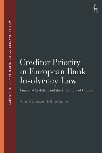 Front cover_Creditor Priority in European Bank Insolvency Law