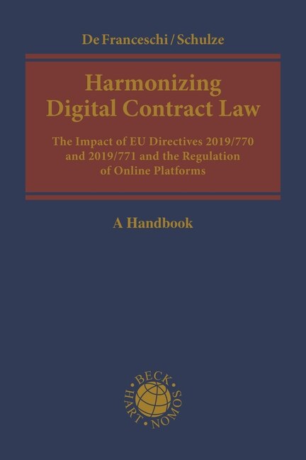 Front cover_Harmonizing Digital Contract Law