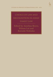 Front cover_Choice of Law and Recognition in Asian Family Law