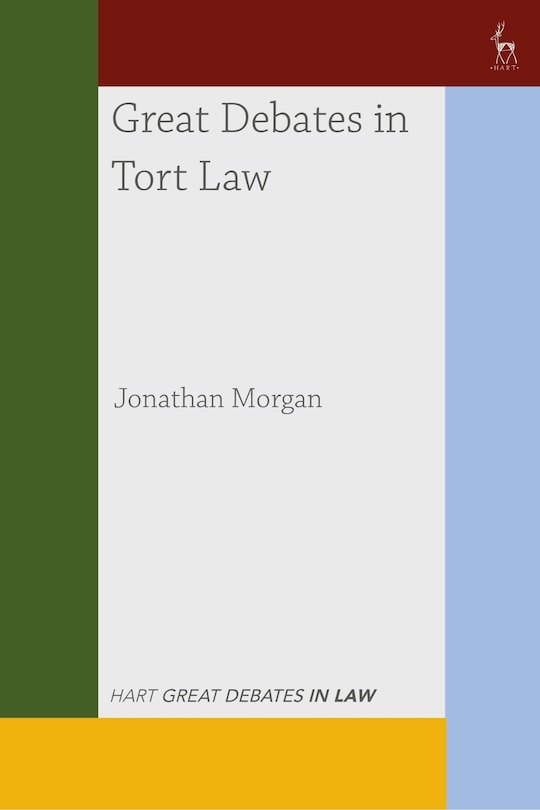 Front cover_Great Debates in Tort Law
