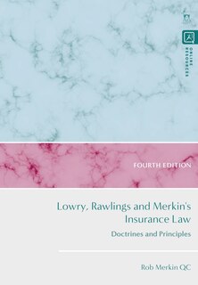 Front cover_Lowry, Rawlings and Merkin's Insurance Law