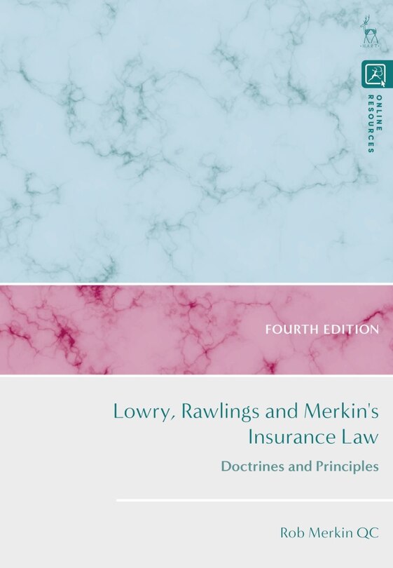 Front cover_Lowry, Rawlings and Merkin's Insurance Law
