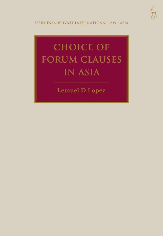 Couverture_Choice of Forum Clauses in Asia