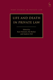 Couverture_Life and Death in Private Law