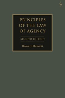 Front cover_Principles of the Law of Agency